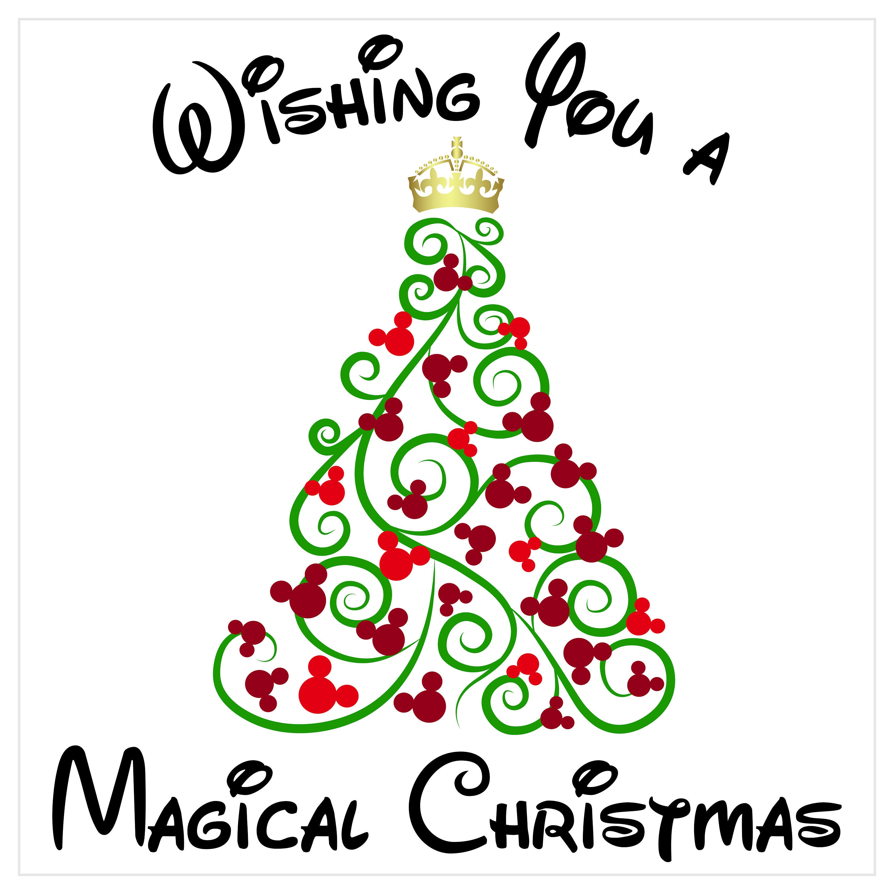 Disney Christmas Card Digital Download Etsy Disney Christmas Card Digital Download Etsy