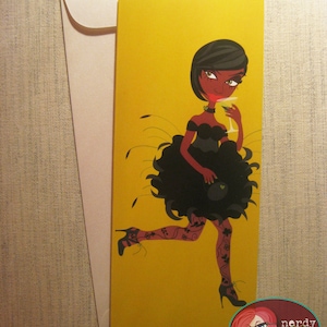 Appletini Cocktail Coquette Blank Greeting Card