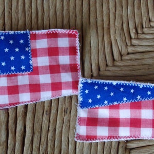 American Flag Quilted Lapel Pin, American Pride Pin