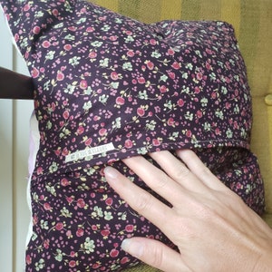 Modern Quilted Pillow Pattern with Appliqué details, Anniken Pillow Pattern PDF Digital Download image 7