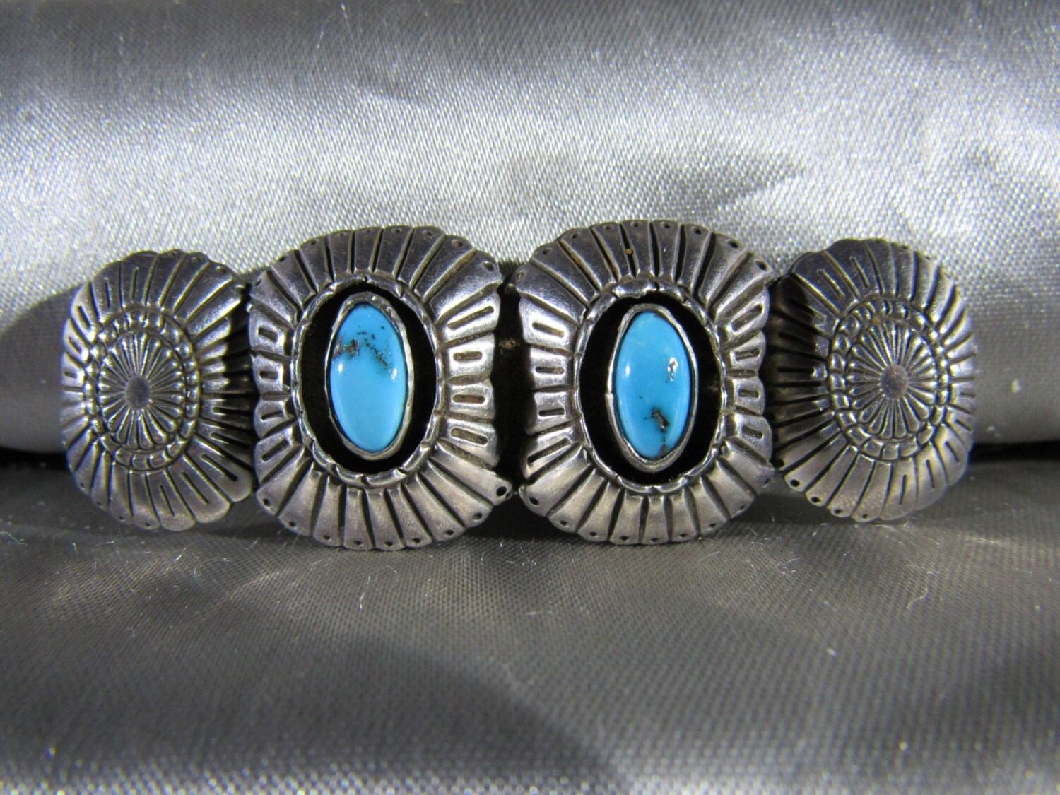 Navajo signed sterling turquoise brooch - Etsy 日本