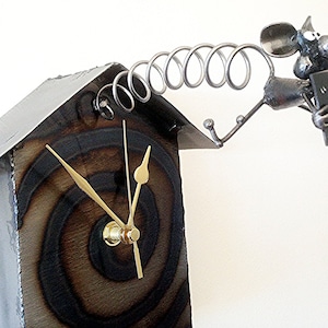 Mouse Cuckoo Clock with Mouse Pendulum
