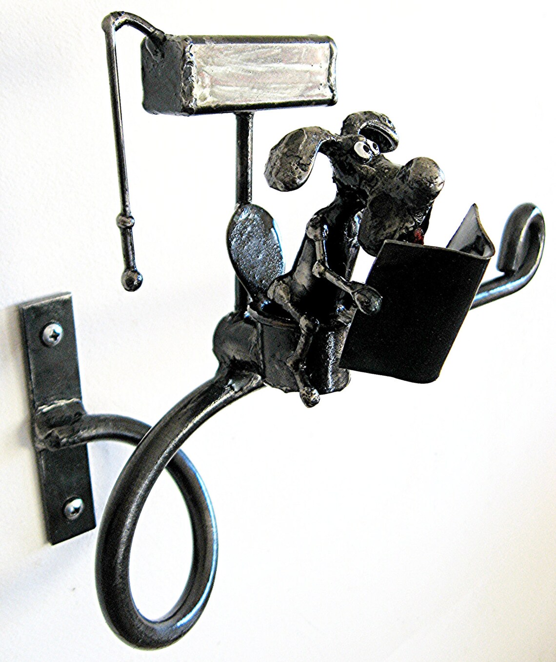 Dog Toilet Roll Holder with Dog Sitting on Toilet Etsy