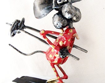 Skiing Mouse