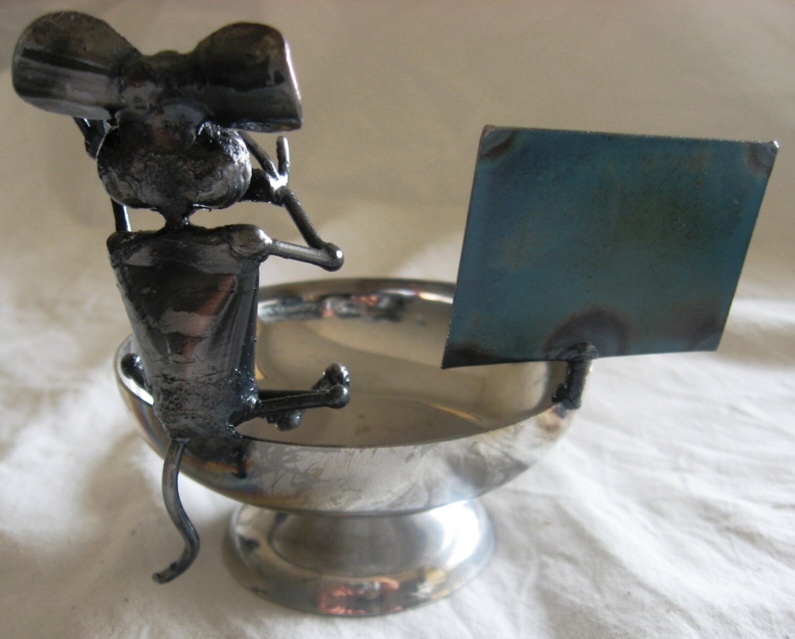 Ashtray With Stoned Mouse Etsy