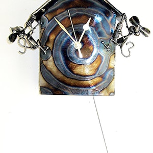 Drunk Mouse Pendulum Clock  &quot;Its Wine O&#39;Clock&quot;!