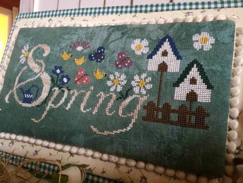 Spring Cross Stitch PDF Chart Etsy
