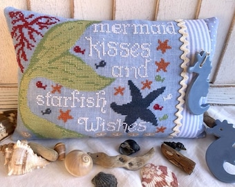 Mermaid kisses paper chart