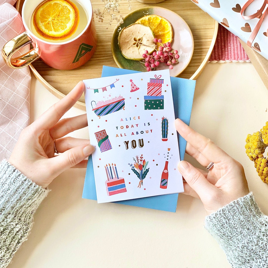 All About You Birthday Card | Birthday Card, Happy Birthday, Birthday ...