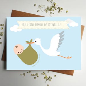 Scratch Off Baby Gender Announcement Card Bundle Of Joy | Gender reveal card, Gender reveal scratch card, Gender reveal ideas, Baby Shower