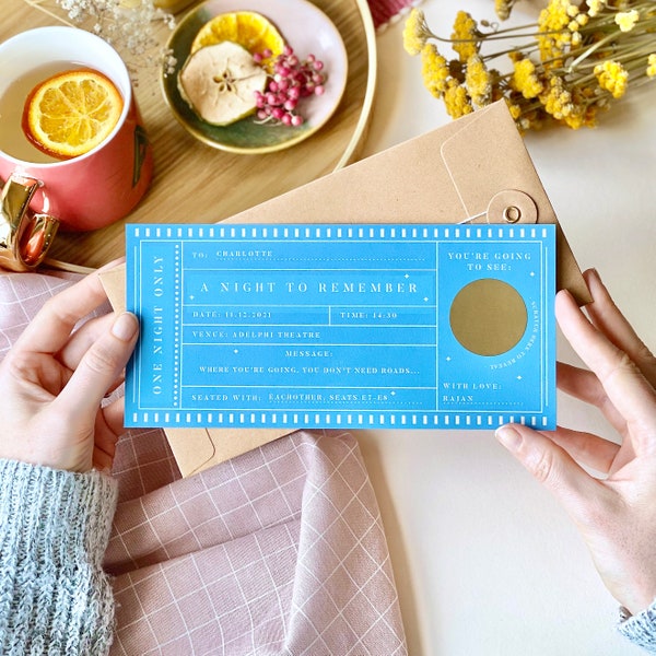 Scratch off Ticket Etsy