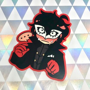 Persona 5 Joker Sticker Water Bottle Decal Etsy