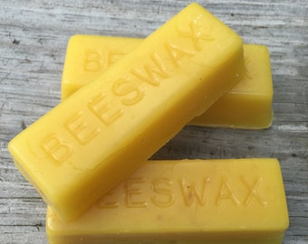 100% Beeswax blocks 1 ounce