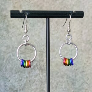 Simply Hoops Chainmaille Earrings