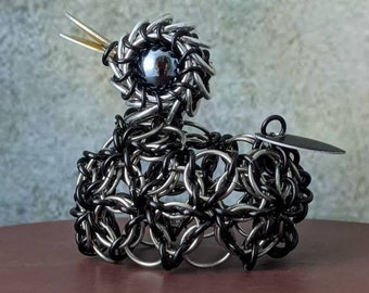 Inky - The Chainmaille Duck