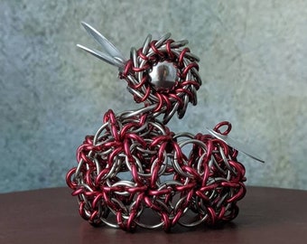 Redd - The Chainmaille Duck