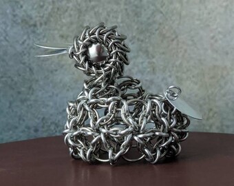 Steely - The Chainmaille Duck