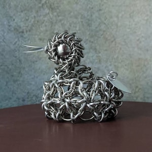 Steely - The Chainmaille Duck