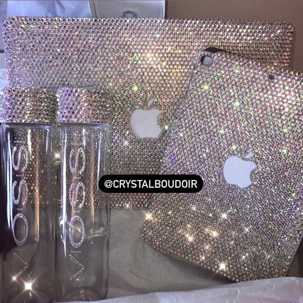 Custom Crystal Personalised Laptop Cover. Made to order, Any Colour and Size Available.