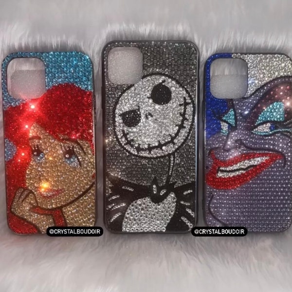 Custom Crystal Character/Disney/Football Team IPhone & Samsung Phone Case