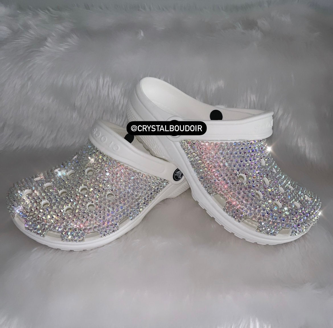 Swarovski crocs hotsell
