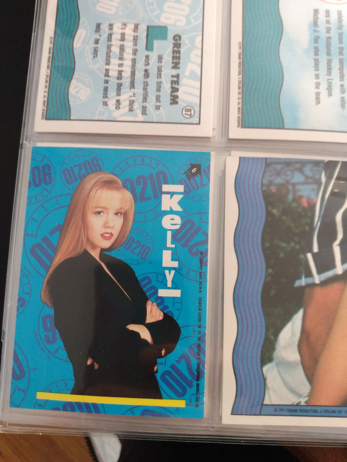 Beverly Hills 90210 trading cards collection 99 cards in Etsy