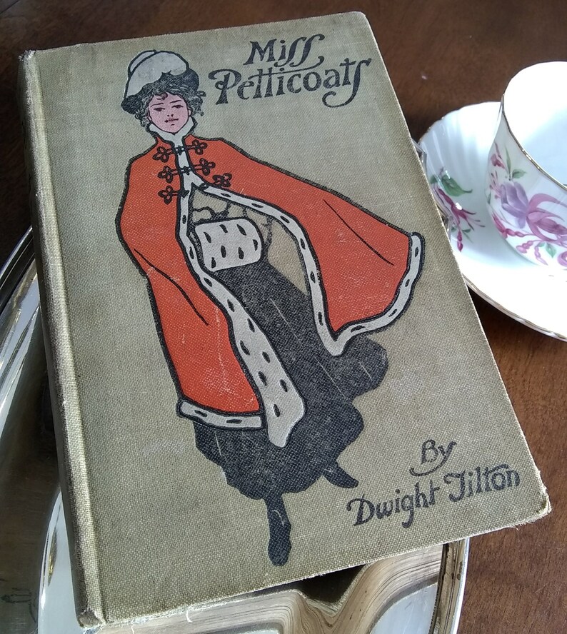 Miss Petticoats by Dwight Tilton adventure romance | Etsy