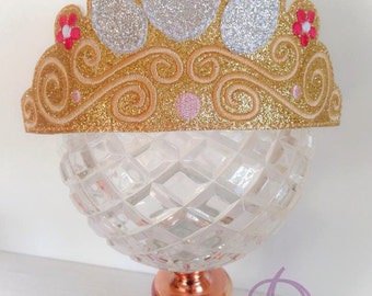 Large Diamond Crown Embroidery ITH Design PDF Tutorial