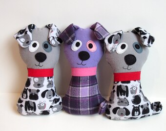 scruffy dog soft toy