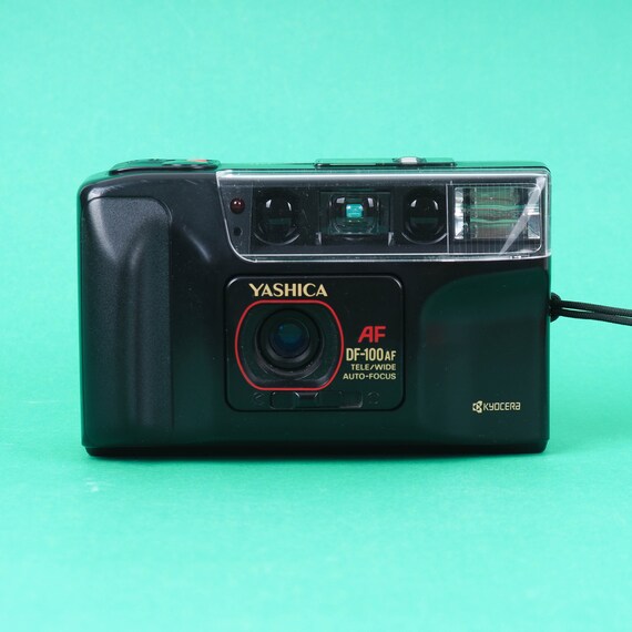Yashica Df 100 Af Film Camera In Good Working Condition Point Etsy