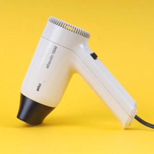 Vintage BRAUN Silencio 1200 Type 4583 hair dryer by Robert With  original Classic