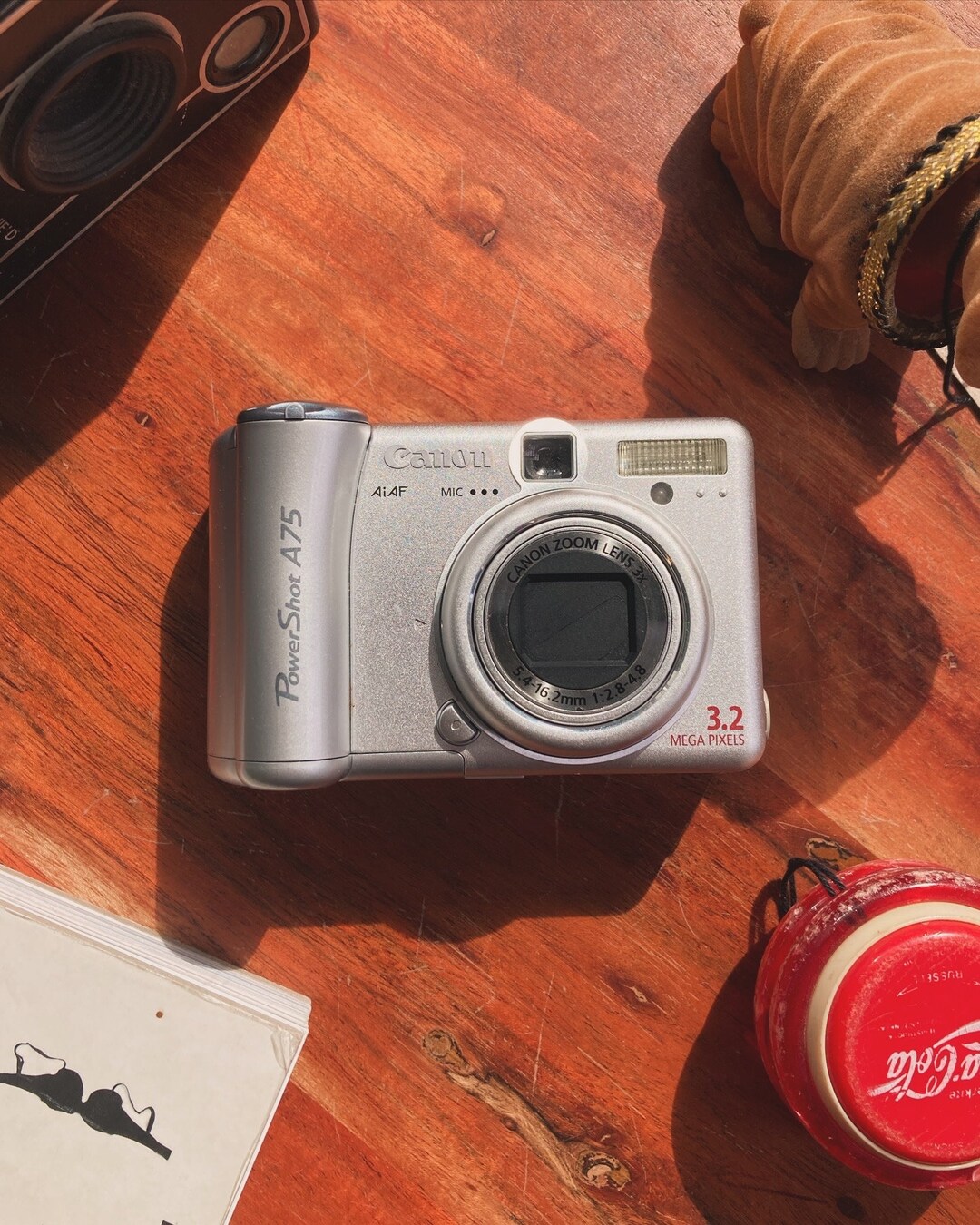 Vintage Retro Digital Camera Canon Powershot A75 From 2003 3.2 ...