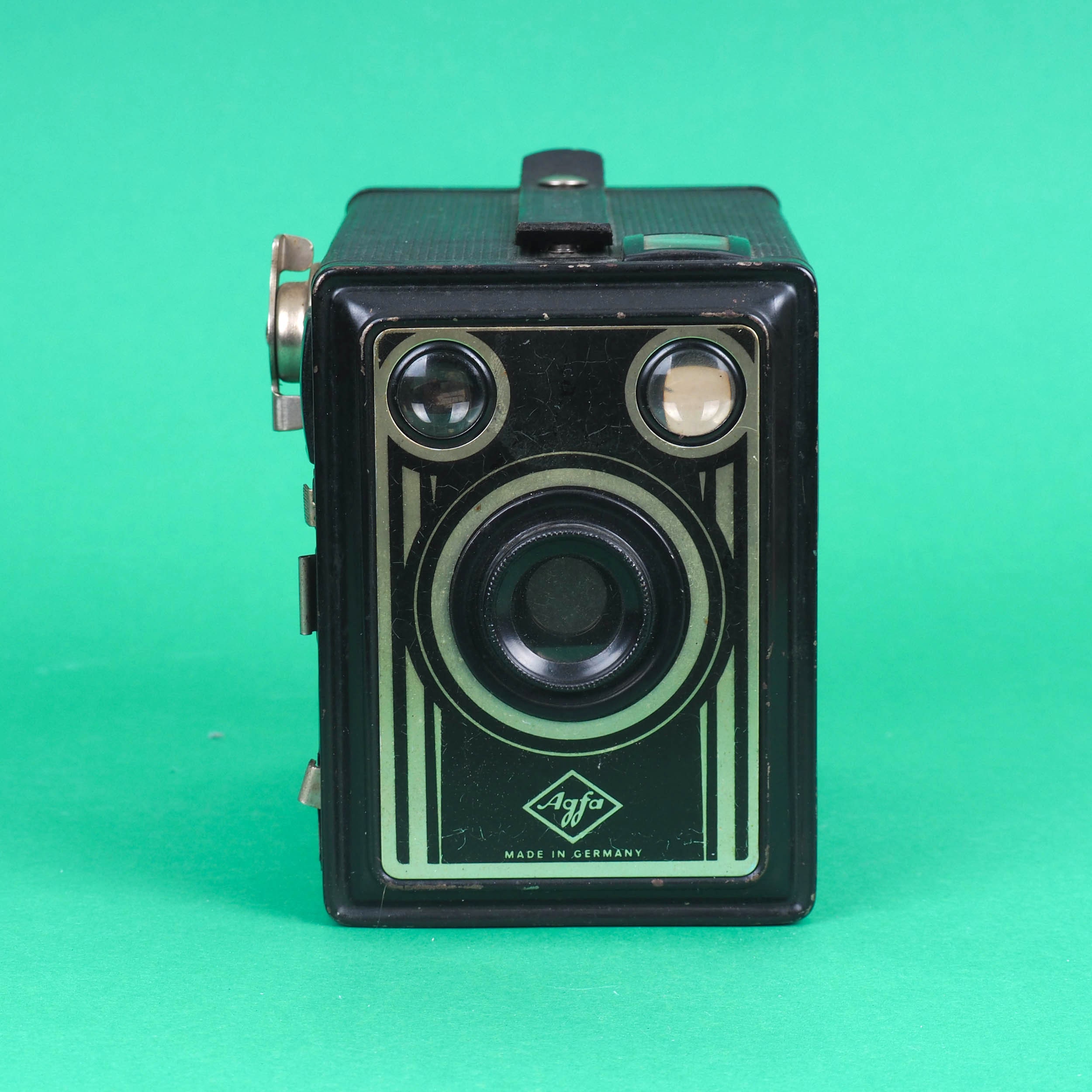 Vintage Agfa Box Medium format camera from 1940s. 120mm format Etsy