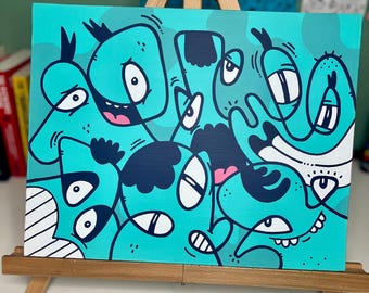 Les yeux l'ont fait - Peinture originale