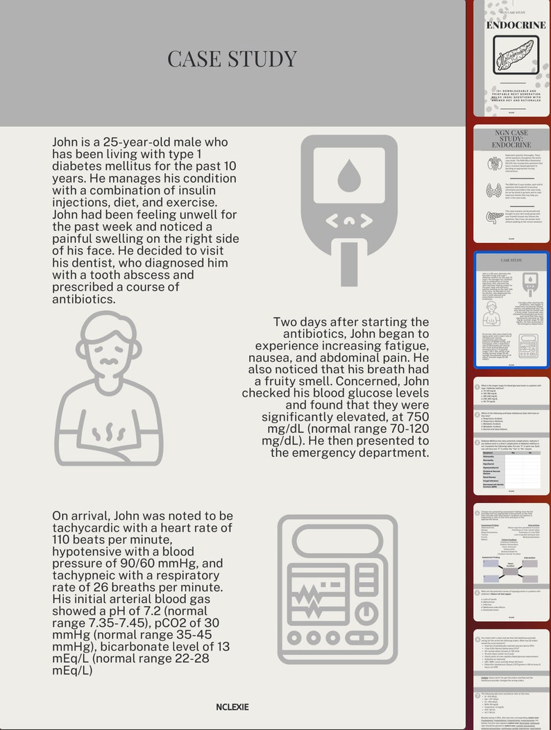 Next Generation NCLEX NGN Study Guide With Sample Questions Etsy