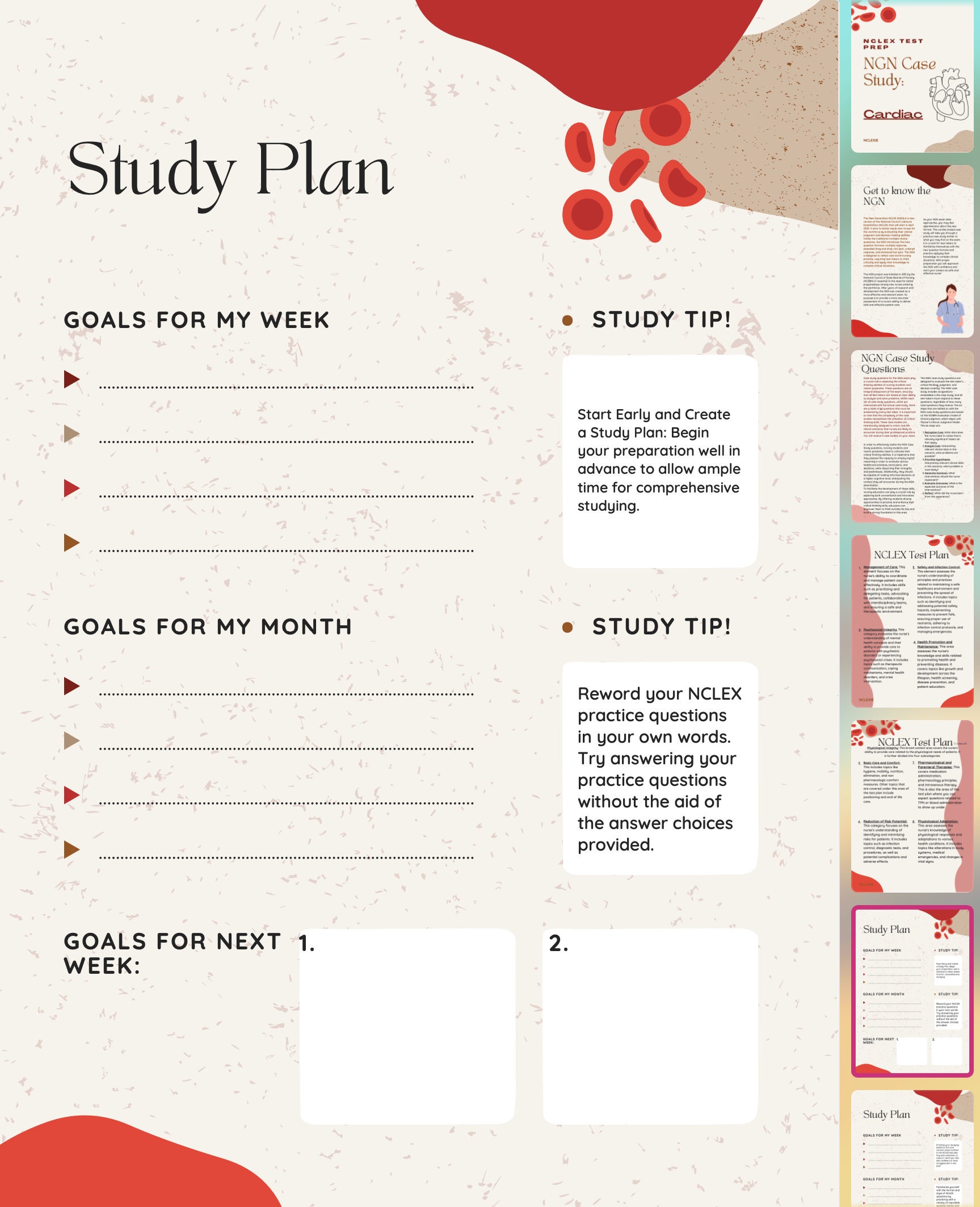 NGN Case Study Cardiac PDF Etsy