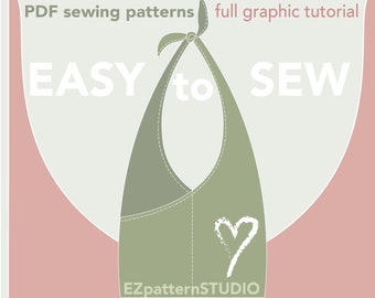Easy-to-Make Beach or Shopping Eco-Bag PDF Sewing Patterns