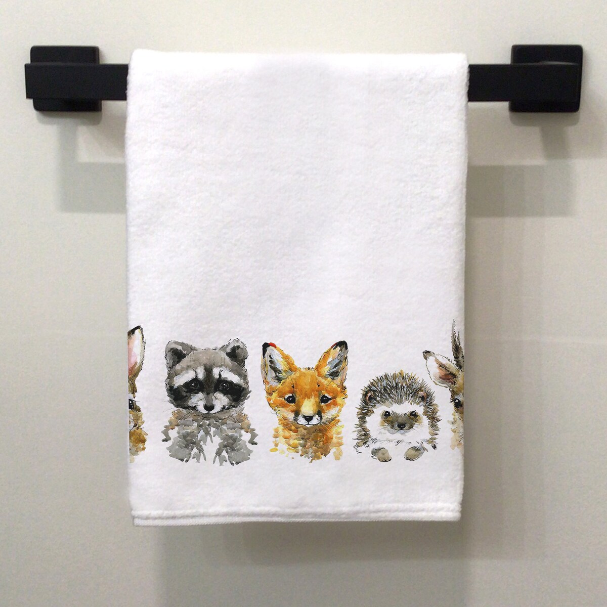 Hand/kitchen/bar Towel - Woodland Animals - Etsy
