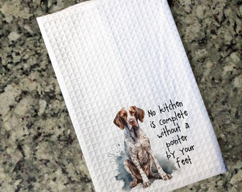 Waffle Towel - Pointer - No Kitchen...