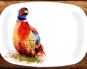 Melamine Platter, Pheasant