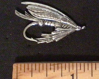 Pewter Pins...Fishing Fly