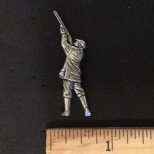 Pewter Pins - hat, lapel, collar...Shooter