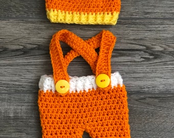 newborn candy corn costume