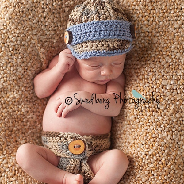 Newborn Newsboy Hat Etsy
