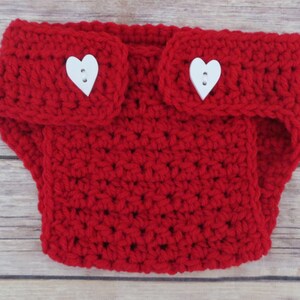 VALENTINE'S DAY PomPom Stocking Hat Diaper Cover Photo Props, Newborn Baby Shower Gift, preemie, newborn up to 12 months, Made to Order image 5