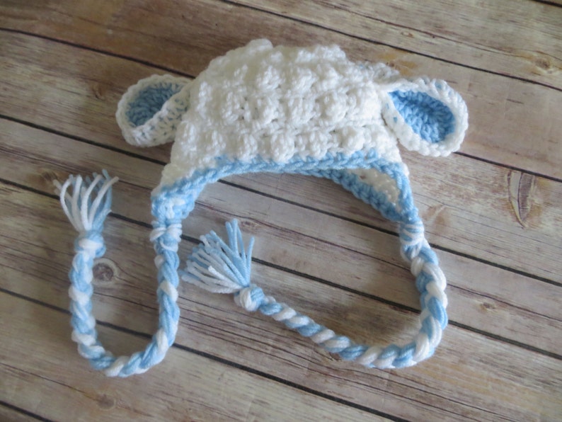 Baby Boy Crochet LAMB Photo Prop Hat/diaper Cover Newborn Etsy