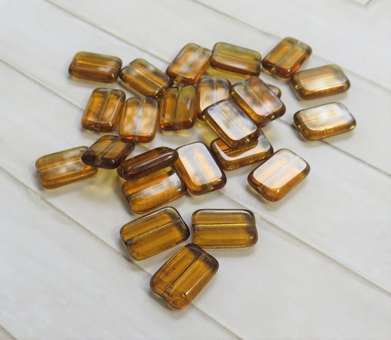 3 mm 1006 50 Golden Topaz Czech glass Fire Polished Beads