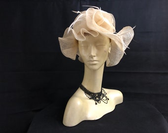 Vintage Dior Mannequin Kopf -seltenes Modell Schwanenhals-Millinery Hat Display-Zubehör inklusive