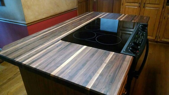 Custom Butcher Block Cutting Board Countertops Etsy