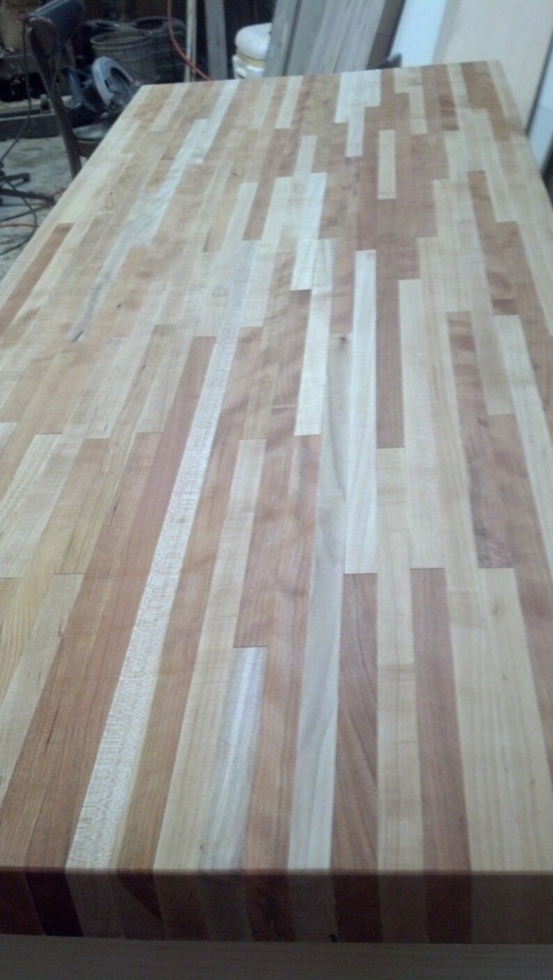 Custom butcher block / cutting board countertops Etsy